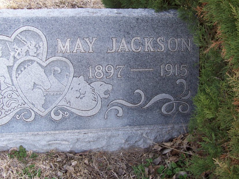 May Jackson monument